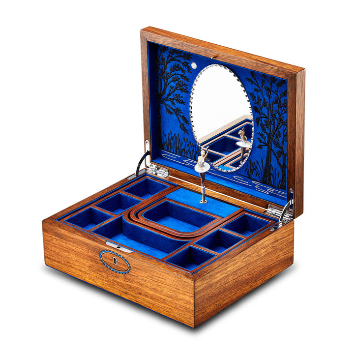 WOLF Ballet Musical Jewellery Box – Swan Lake