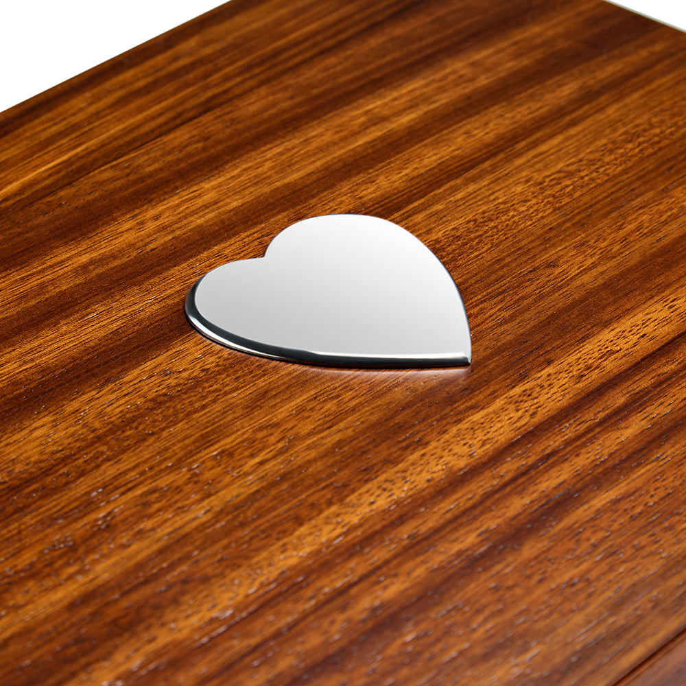 Ballet Musical Jewellery Box — Sleeping Beauty Walnut Wood
