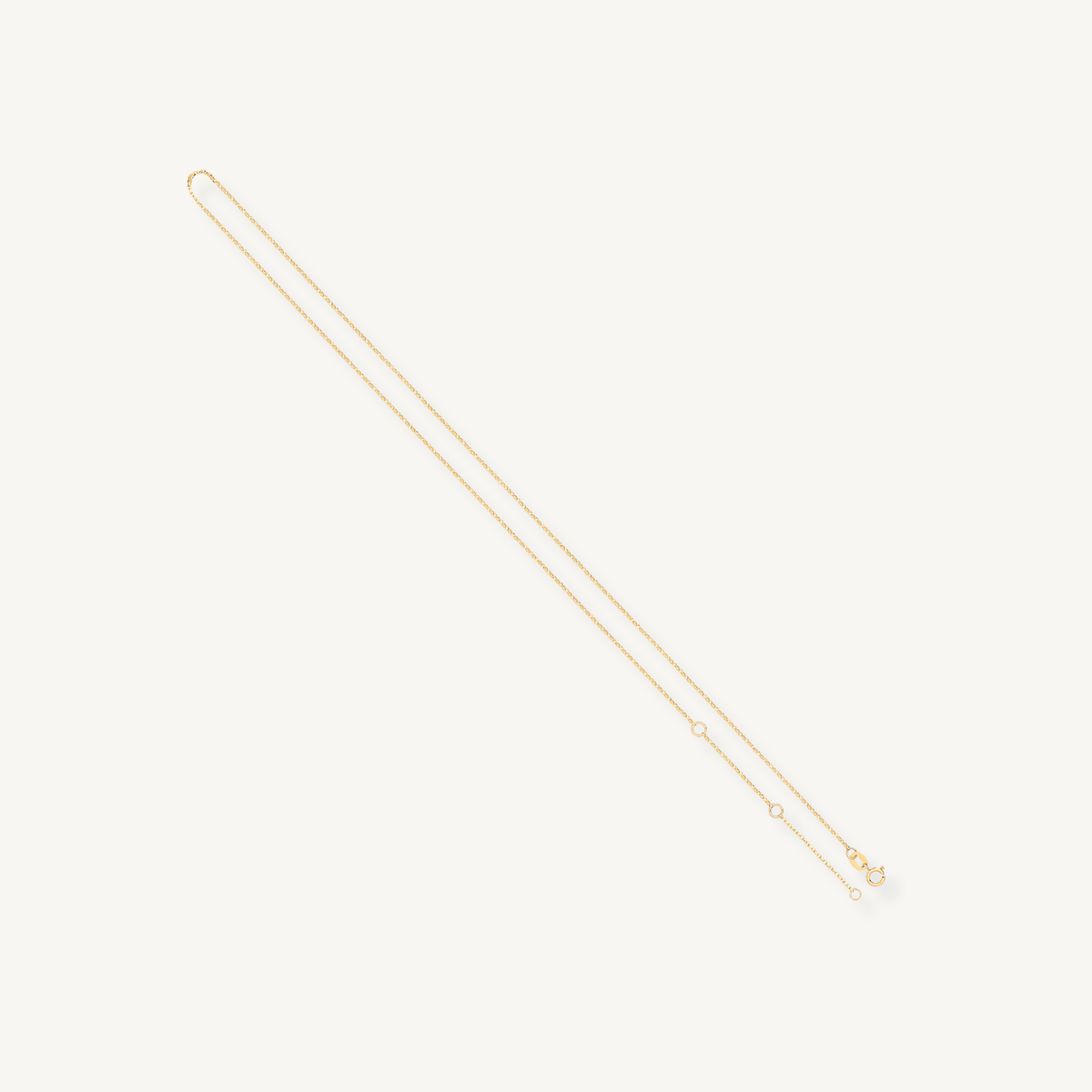 Fine Belcher Chain Necklace - 18ct Yellow Gold