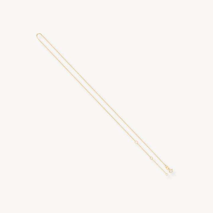 Fine Belcher Chain Necklace - 18ct Yellow Gold