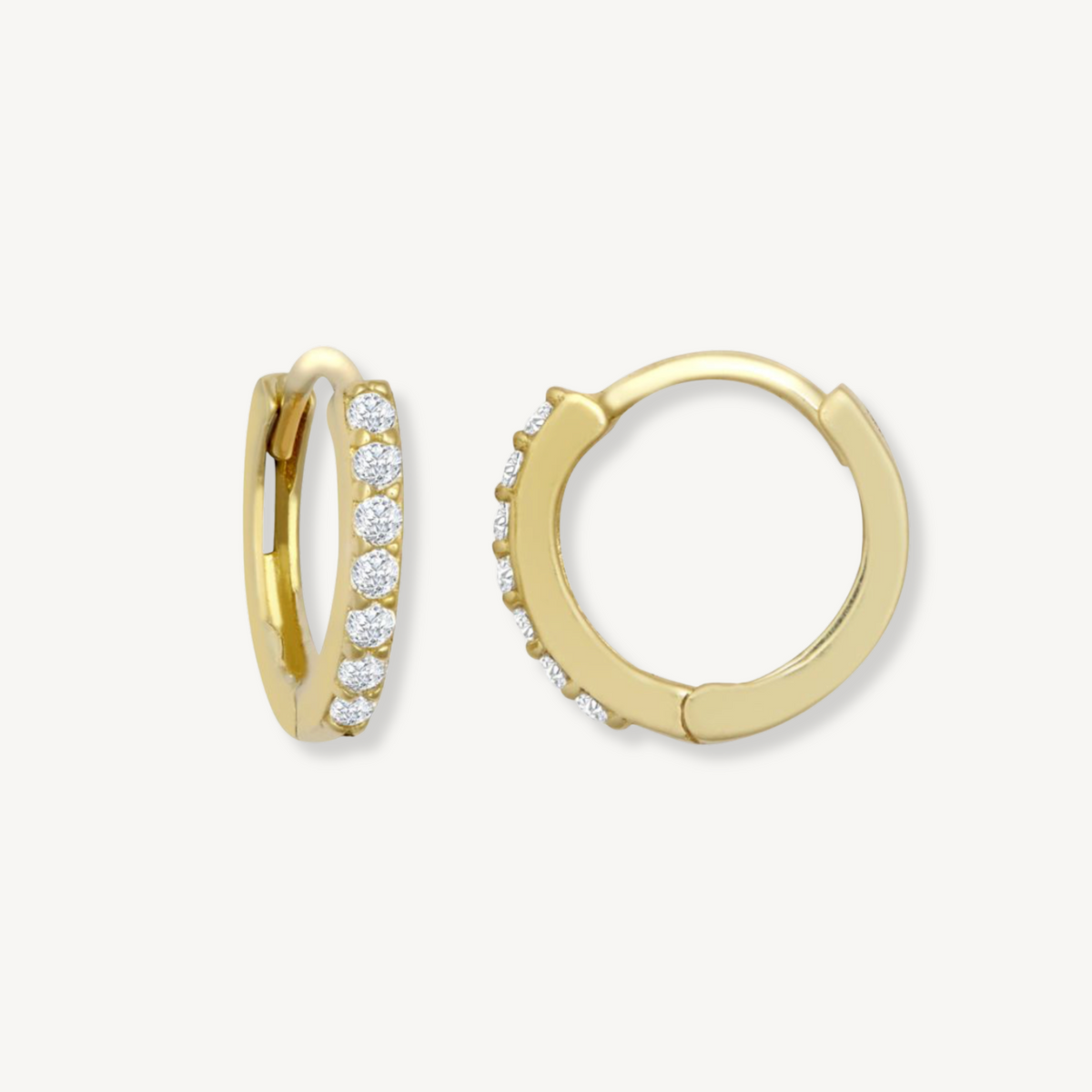 Huggie Hoops – 9ct Yellow Gold