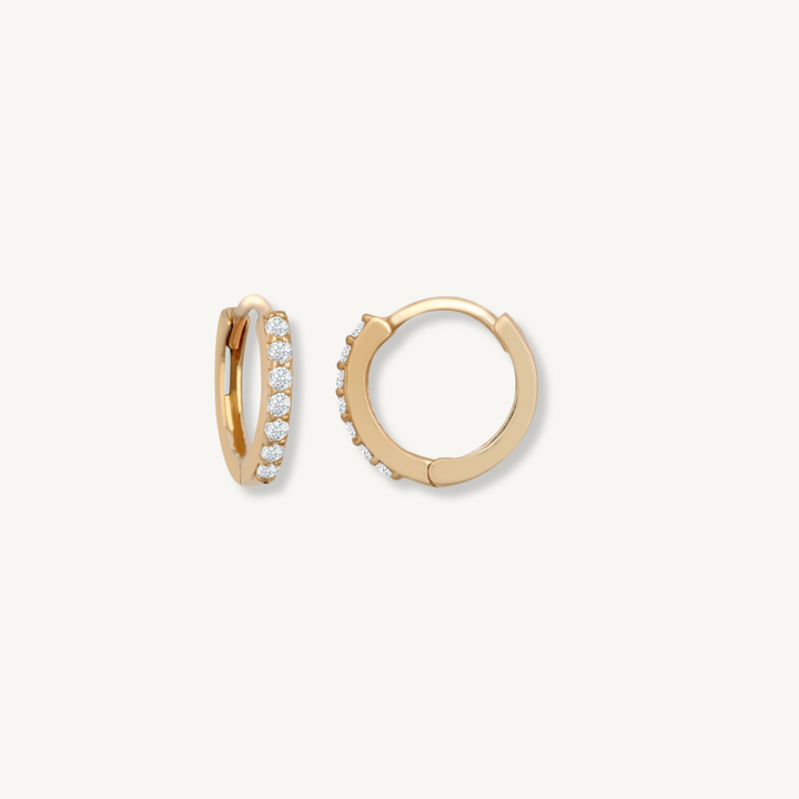 Huggie Hoops – 9ct Yellow Gold