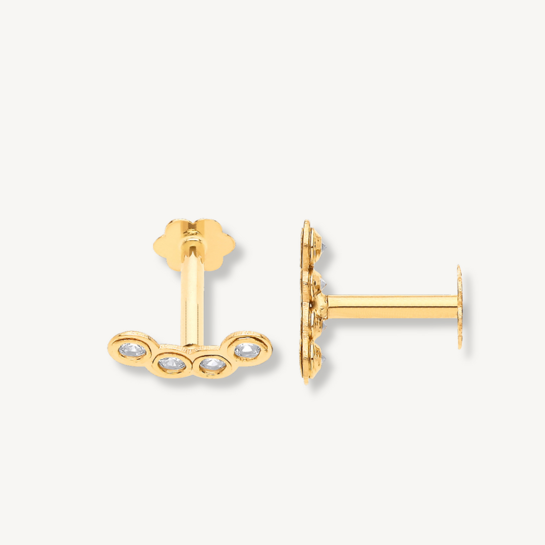 Cartilage Stud – 9ct Yellow Gold