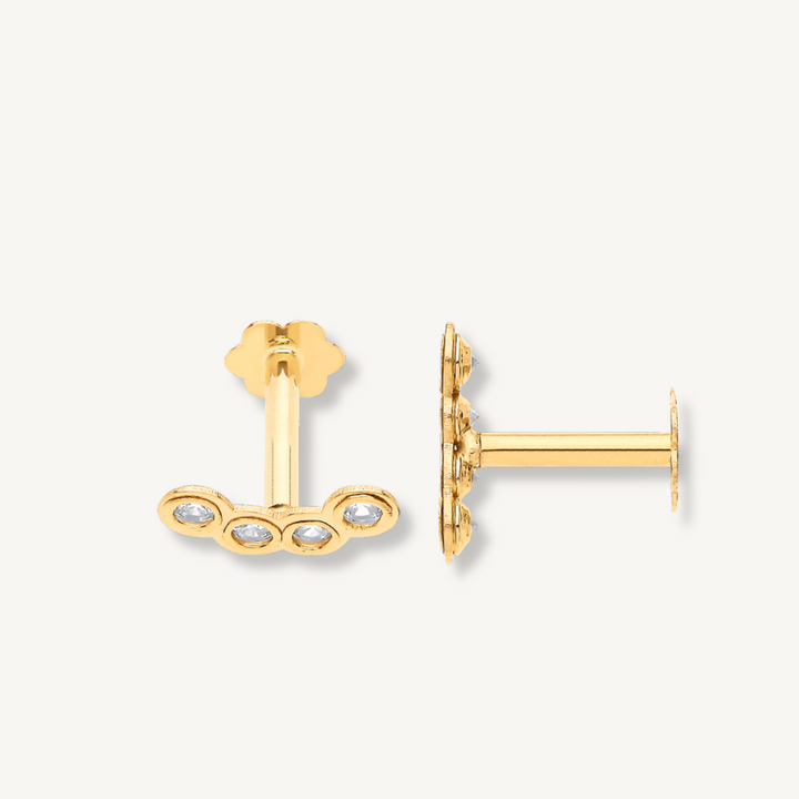 Cartilage Stud – 9ct Yellow Gold