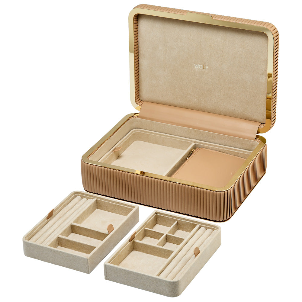 Bella Medium Jewellery Box — Mocha