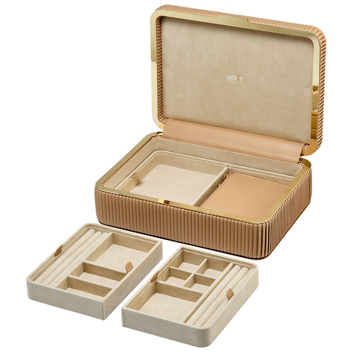 Bella Medium Jewellery Box — Mocha