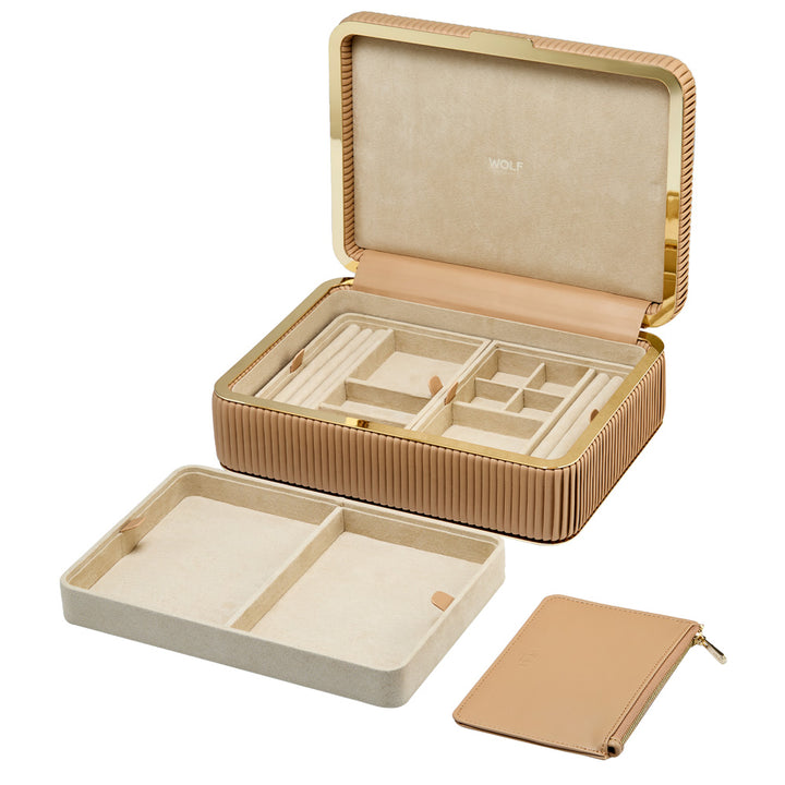 Bella Medium Jewellery Box — Mocha