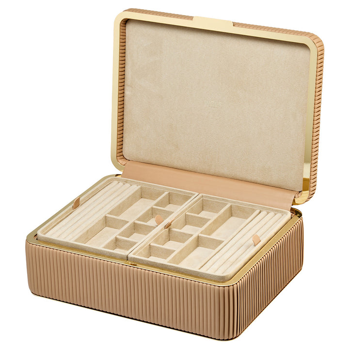 WOLF Bella Large Jewellery Box – Mocha
