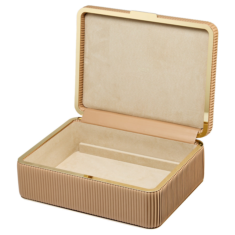 WOLF Bella Large Jewellery Box – Mocha