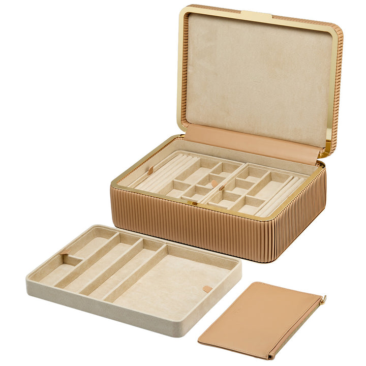 WOLF Bella Large Jewellery Box – Mocha