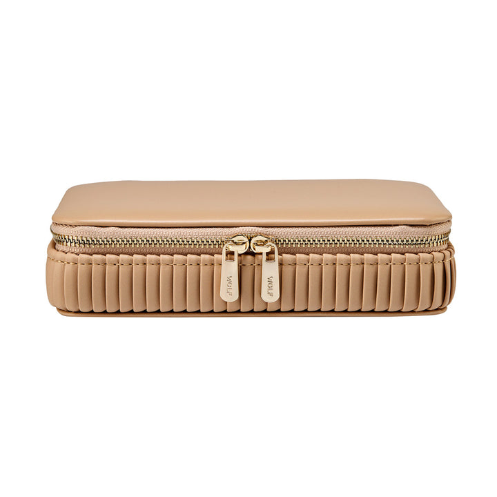 Bella Jewellery Zip Case — Mocha