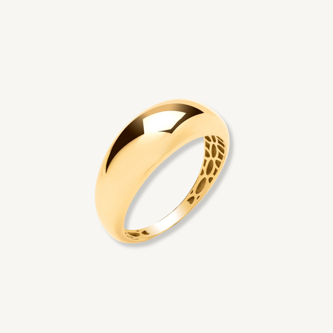 Dome Ring – 9ct Yellow Gold
