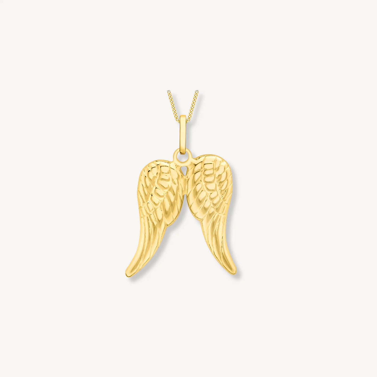 Angel Wings Pendant - 9ct Yellow Gold THERESHEIS.jewels*