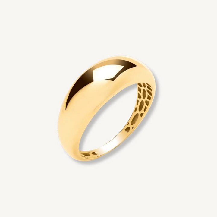 Valeria Dome Ring – 9ct Yellow Gold THERESHEIS.jewels*