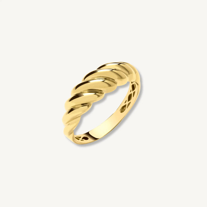 Twisted Rope Gold Ring in 9ct Yellow Gold THERESHEIS.jewels*