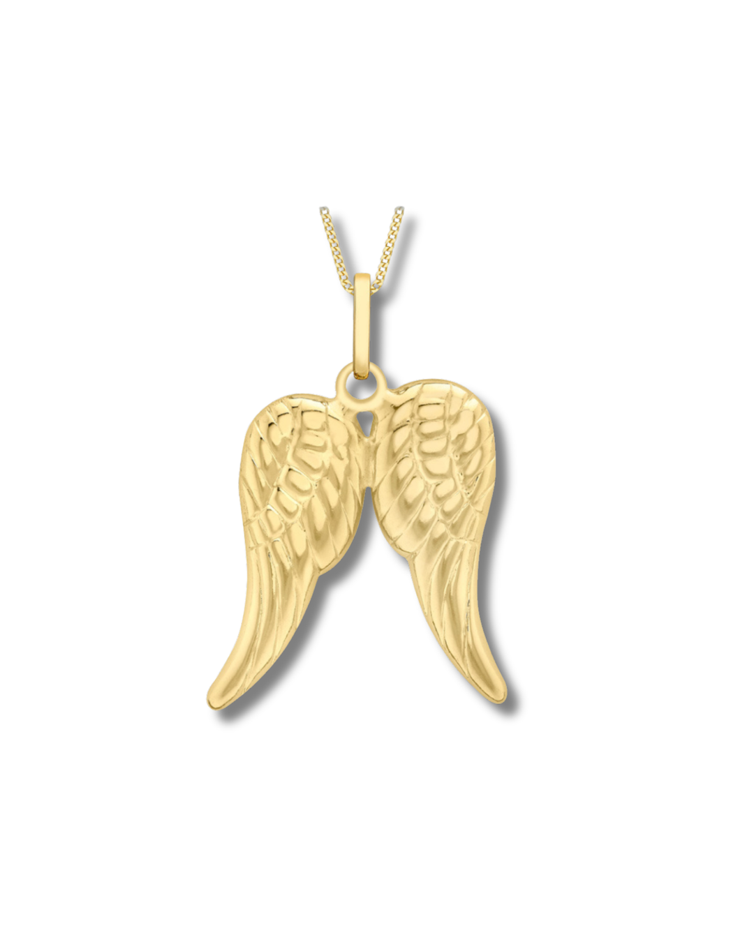 9ct Gold Angel Wings Pendant