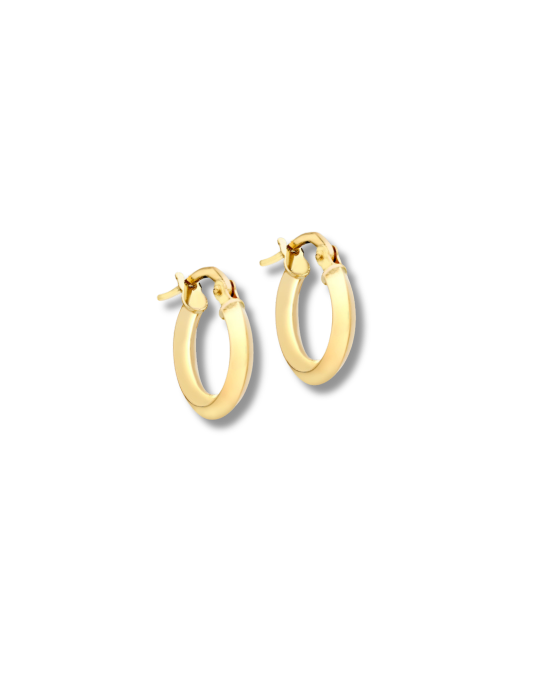 Classic Mini Hoop Earrings – 9ct Yellow Gold